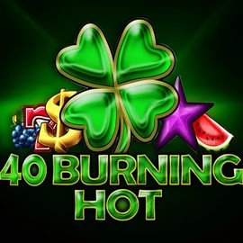 40 Burning Hot logo by Amusnet Interactive at Great Slots Casino40 Burning Hot