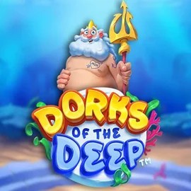 Dorks of the Deep slot logo by Hacksaw Gaming at Great Slots CasinoDorks of the Deep