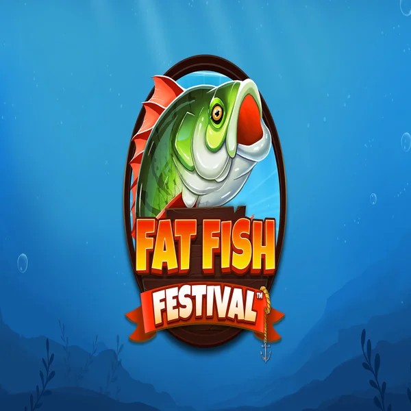 Official Slots logo: Fat Fish Festival by Wishbone Games at Great Slots Casino