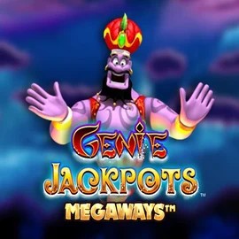 Genie Jackpots Megaways logo by Blueprint Gaming at Great Slots CasinoGenie Jackpots Megaways