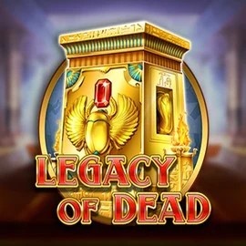 Legacy of Dead online game logo by Play'n GO on greatsslots.com