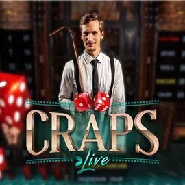 Live Craps by Evolution, showcased at greatsslots.com – game logo