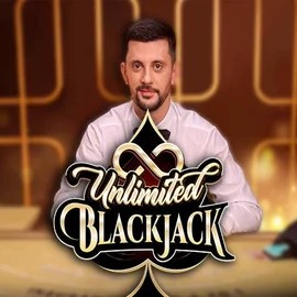 Unlimited Blackjack slot visual from Ezugi available on greatsslots.com